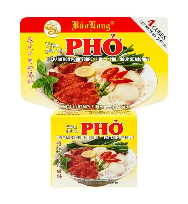 Dado per Phò' noodle soup vietnamita - Bao Long 75g. (4 pz.)